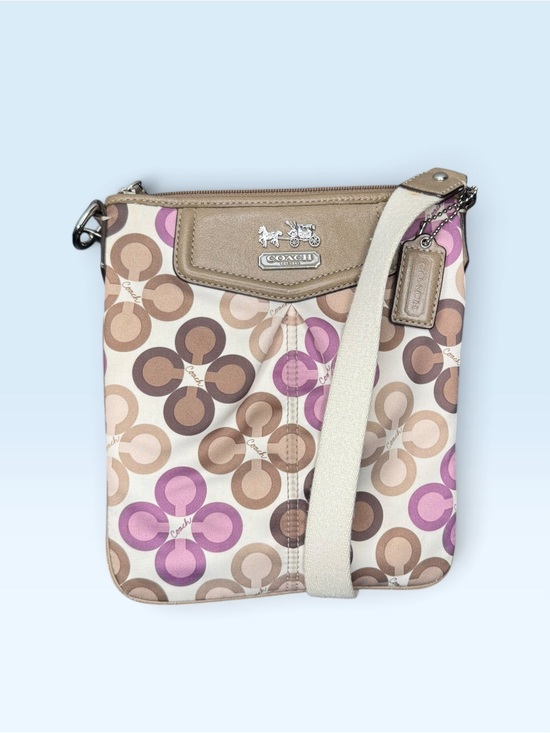 Handbags - Coach Madison Op Art Swing Pack